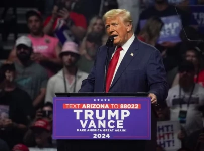 trump struggles for media spotlight in harris clash